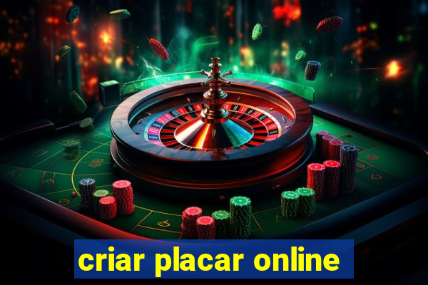 criar placar online